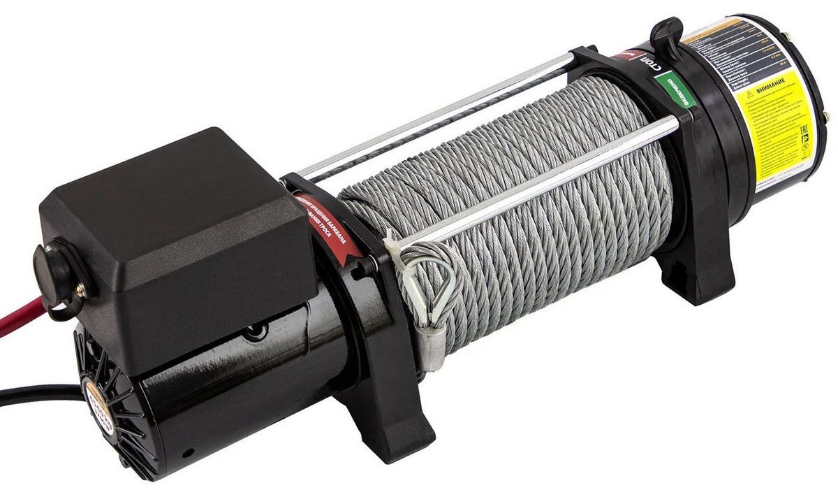 Лебедка автомобильная Denzel LB-4000 - фото