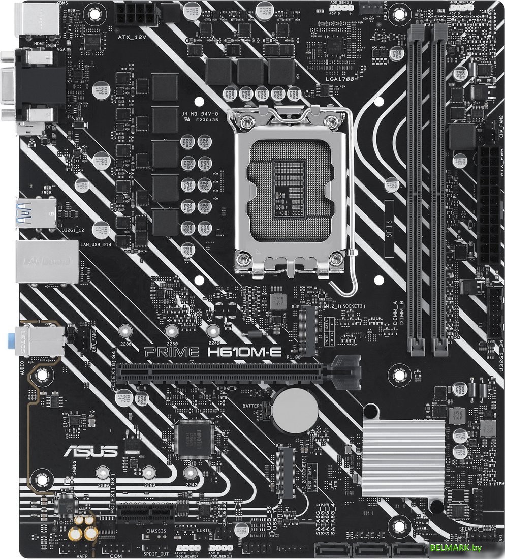 Материнская плата ASUS Prime H610M-E-CSM - фото