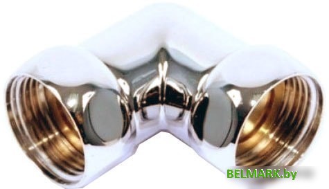 Американка Ростела Угловая 1"x1" г/г 740SCH1010 (хром) - фото