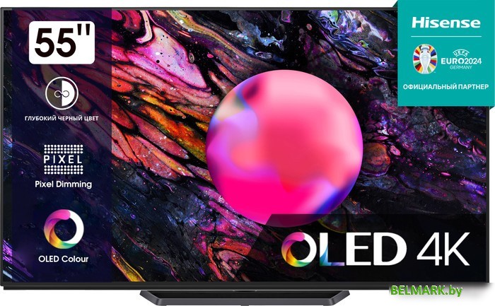OLED телевизор Hisense 55A85K - фото