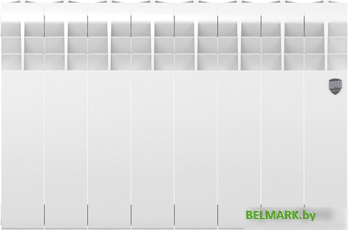 Биметаллический радиатор Royal Thermo BiLiner 350 Bianco Traffico (8 секций) - фото2
