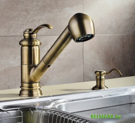 Дозатор Omoikiri OM-01-AB (античная латунь) - фото2