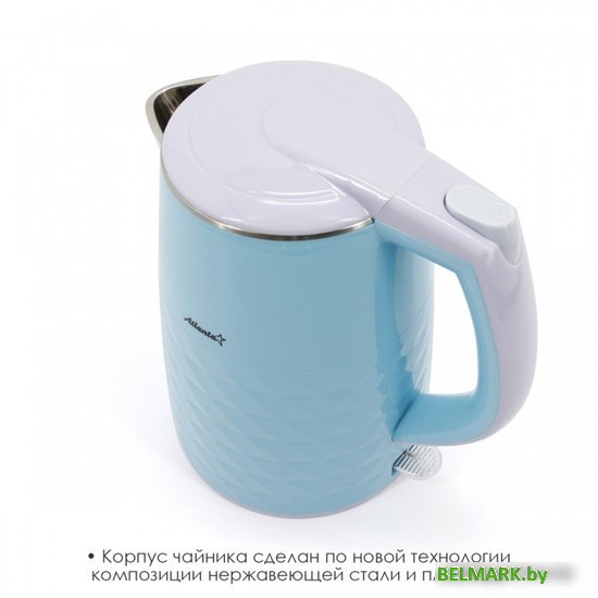 Электрический чайник Atlanta ATH-2441 (голубой) - фото2