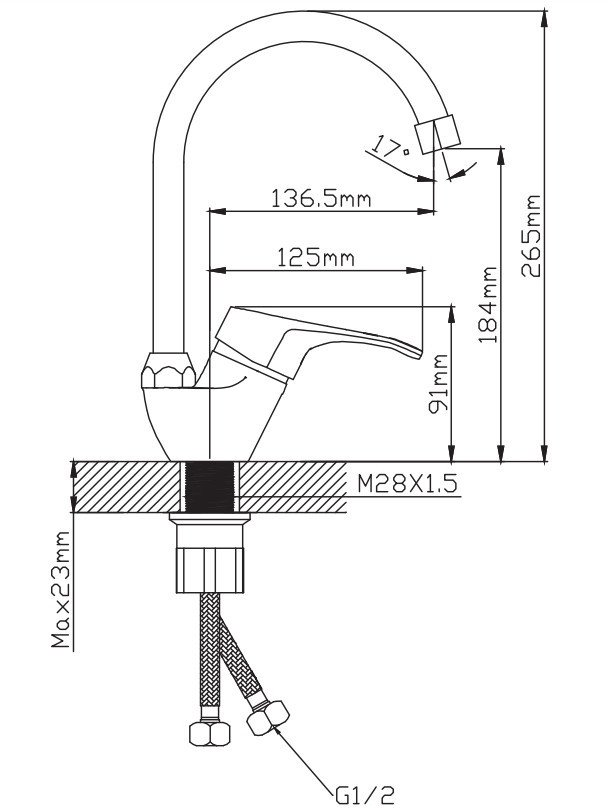 Смеситель Diadonna Д51-294 - фото2