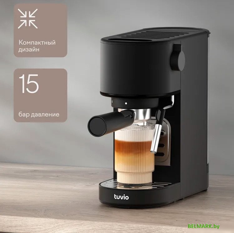 Рожковая кофеварка Tuvio TCM01EM - фото
