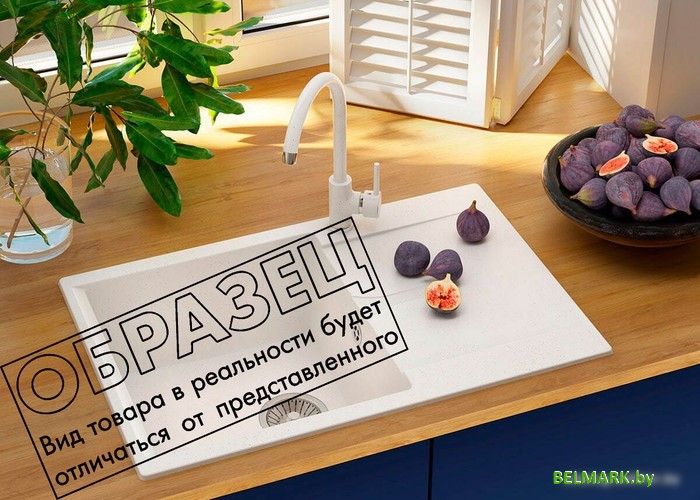 Кухонная мойка Polygran Gals 760 (светло-серый) - фото2