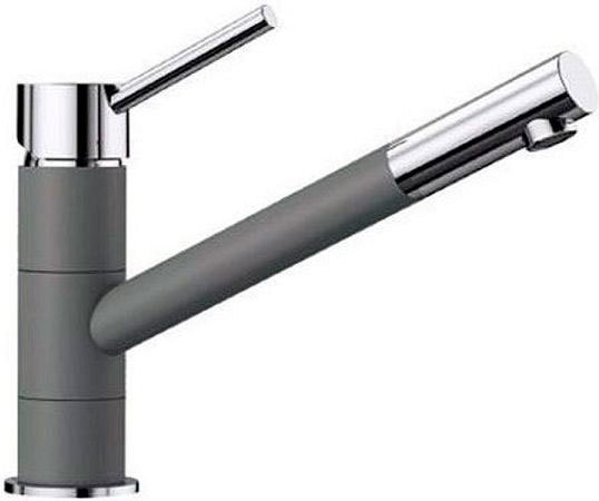Смеситель Blanco Kano (хром/темная скала) - фото