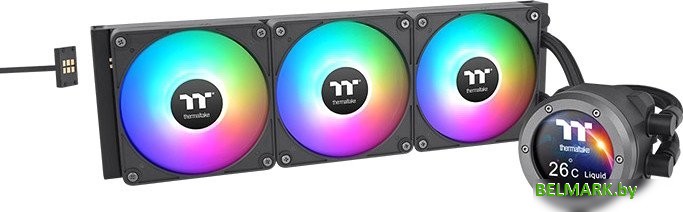 Жидкостное охлаждение для процессора Thermaltake TH360 V2 Ultra EX ARGB CL-W415-PL12SW-A - фото