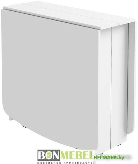 Стол-книга Bon Mebel Тайга макси (белый) - фото