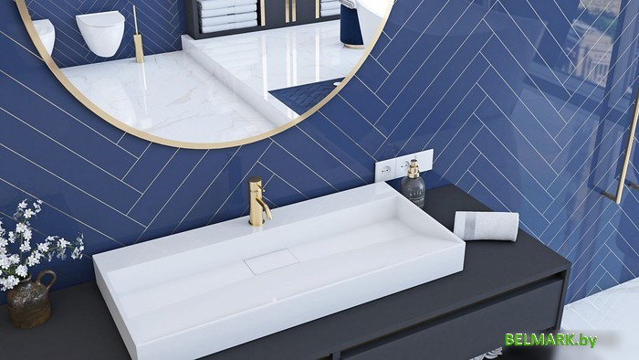 Умывальник Rea Goya 100 U8903 (белый) - фото2