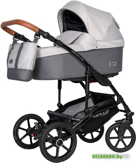 Универсальная коляска Riko Basic Bella Life (2 в 1, 01, grey fox) - фото2