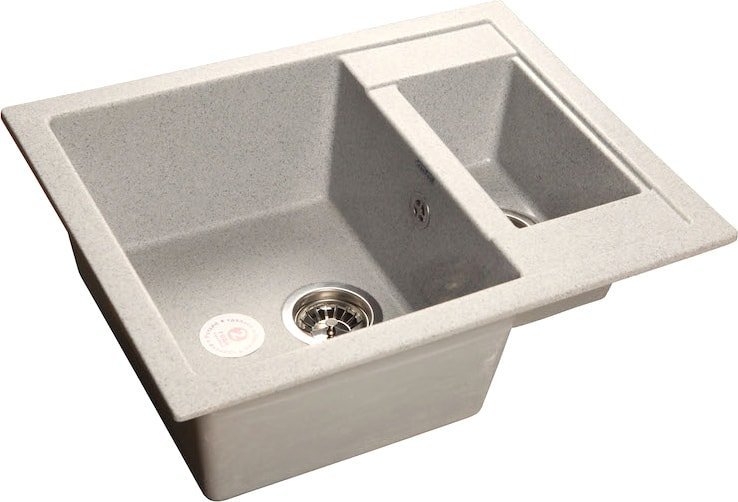 Кухонная мойка GranFest GF-Q610K (серый) - фото