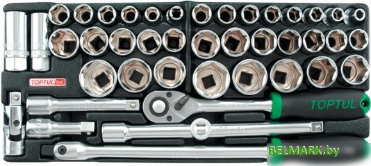 Набор торцевых головок Toptul GCAT4301 (43 предмета) - фото