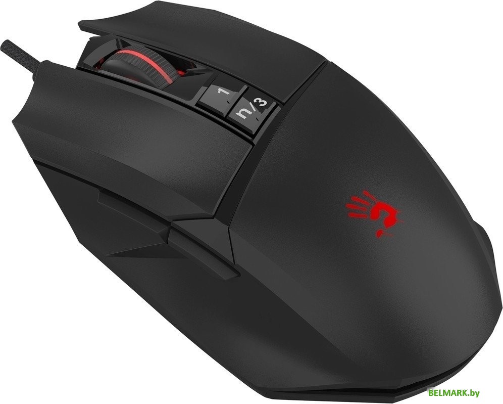 Игровая мышь A4Tech W65 Max Mini Stone Black - фото2