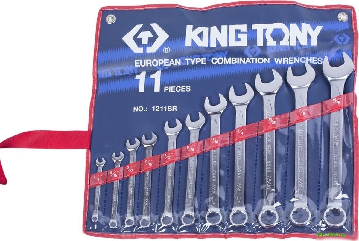 Набор ключей King Tony 1211SR (11 предметов) - фото