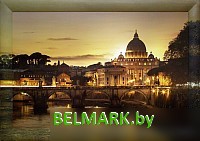 Картина Декарт Венеция городской пейзаж 8Л0472 (в раме) - фото