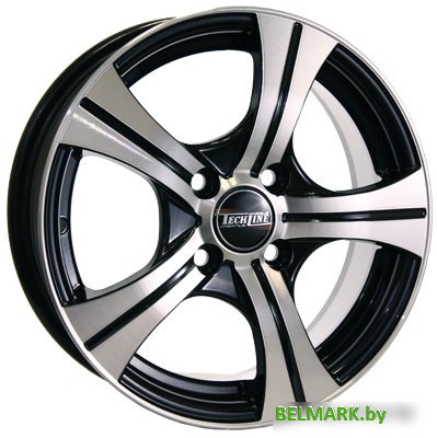 Литые диски TechLine 410 14x5.5" 4x100мм DIA 60.1мм ET 43мм BD - фото