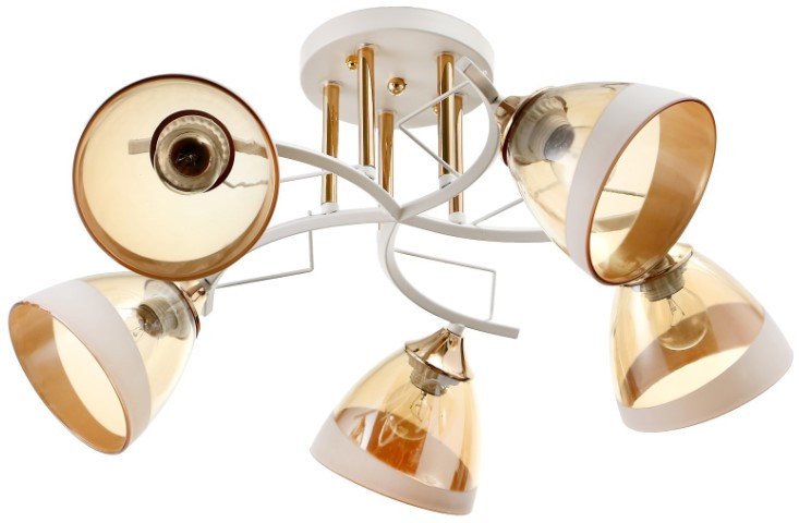 Люстра BayerLux Аделла 9227507 (белый/золото) - фото