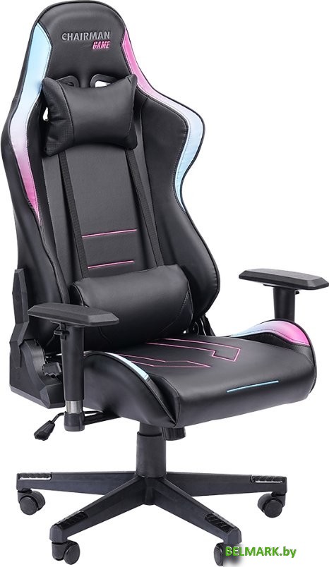 Игровое (геймерское) кресло CHAIRMAN CH32 (экокожа, черный) - фото