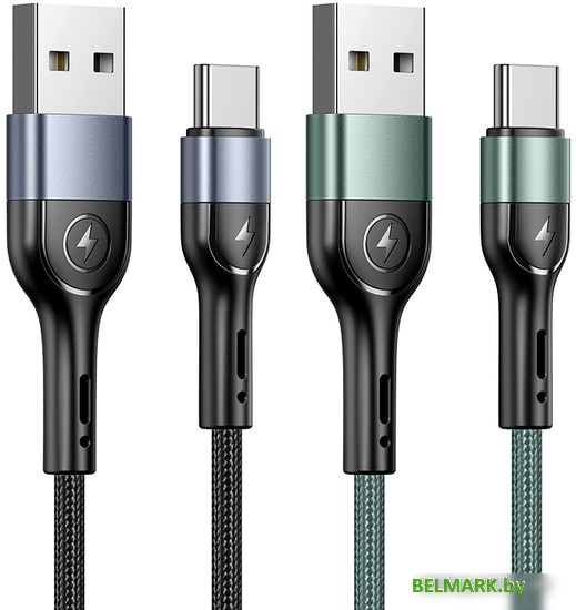 Кабель Usams U55 Type-C US-SJ449 (черный) - фото