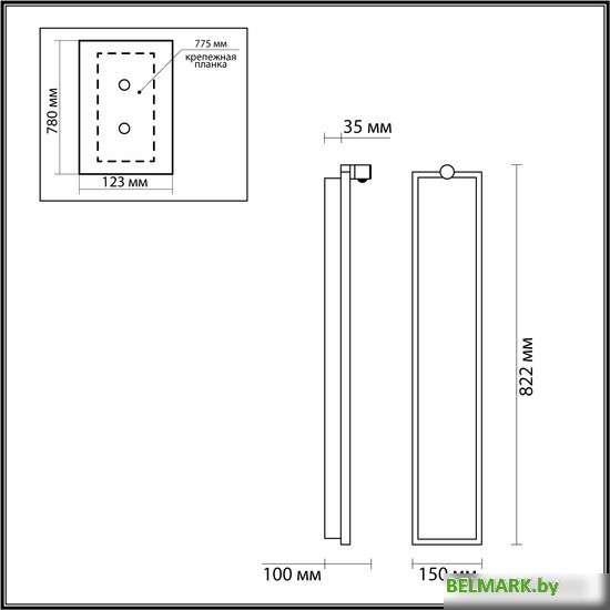 Светильник Odeon Light Stoflake 5078/35WL - фото2