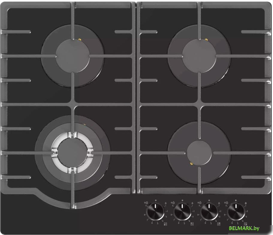 Варочная панель ZorG HAG62 FDW black - фото