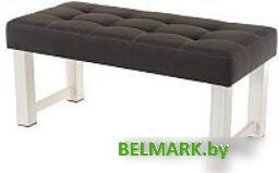 Банкетка AMC Lux 4 ткань бежевый/коричневый 4.2А10032 - фото