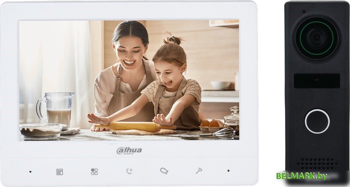 Комплект видеодомофона Dahua DHI-KTA03M - фото