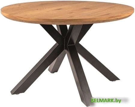 Кухонный стол Signal Ritmo 120 (дуб/черный мат) - фото
