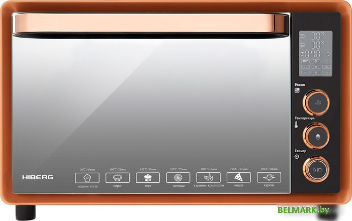 Мини-печь Hiberg PR 400 Gold moon - фото