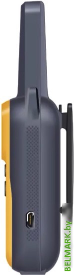 Портативная радиостанция Decross DC43 (2шт, желтый) - фото2