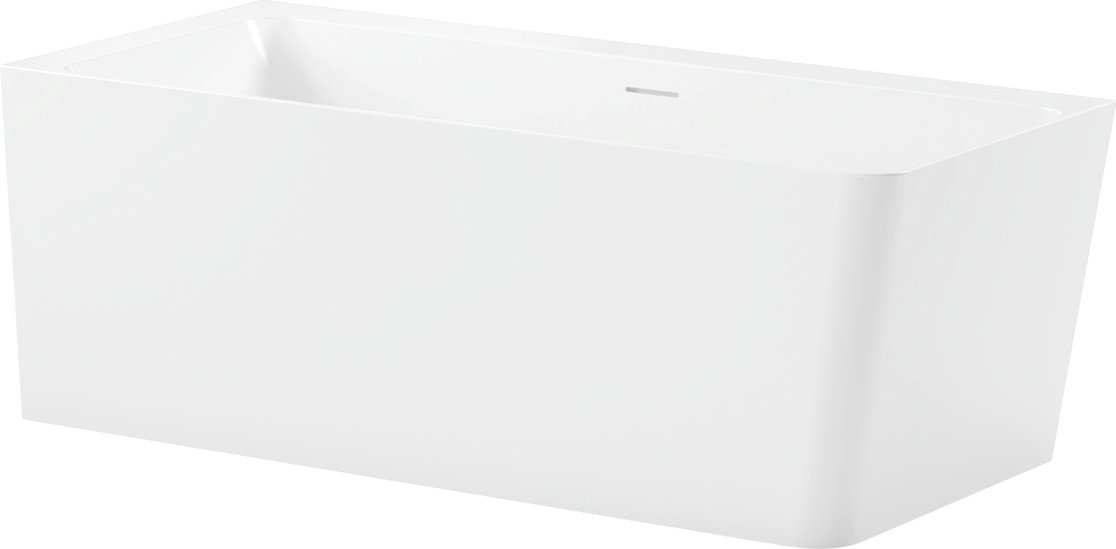 Ванна Belux Турин ТУ-1600 L (18, белый матовый/Solid Surface) - фото