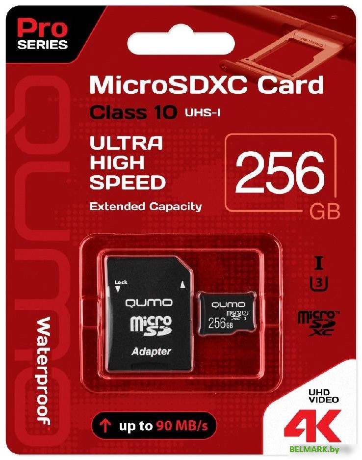 Карта памяти QUMO microSDXC QM256GMICSDXC10U3 256GB - фото2