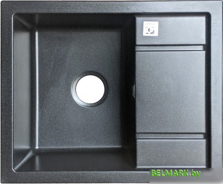 Кухонная мойка Gerhans В19 (черный) - фото