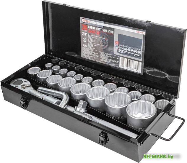 Универсальный набор инструментов ForceKraft FK-68263-9 (26 предметов) - фото2