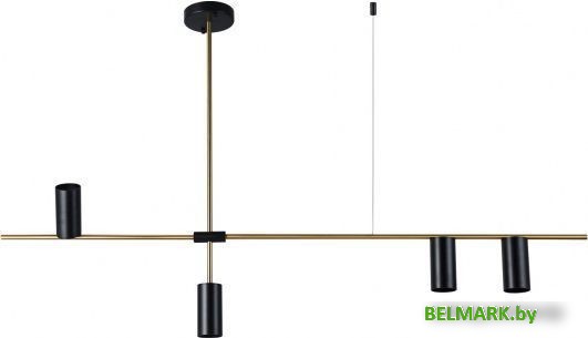 Подвесная люстра Kinklight Рия 07621-4.19 (черный) - фото