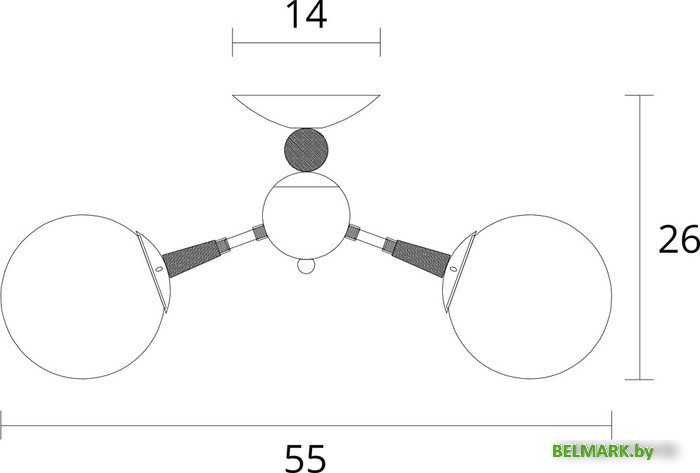 Люстра средней высоты Arte Lamp Boston A4485PL-5BK - фото2