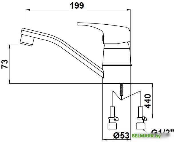 Смеситель Kaiser Leon [19310] - фото2