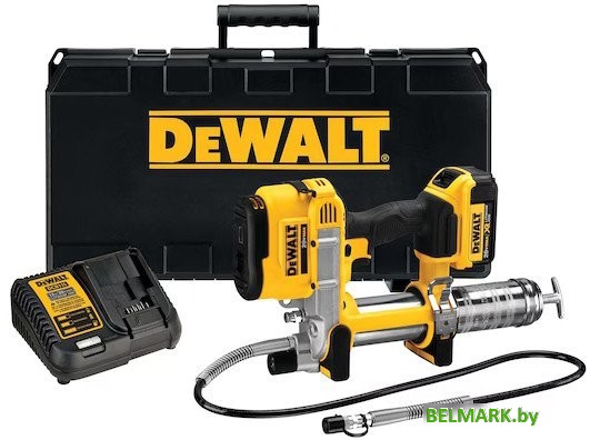 Шприц для смазки DeWalt DCGG571M1 (с 1-им АКБ, кейс) - фото