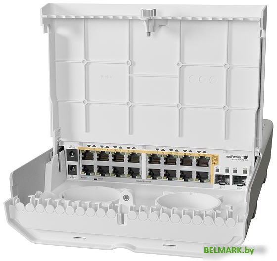 Управляемый коммутатор 3-го уровня Mikrotik netPower 16P CRS318-16P-2S+OUT - фото2