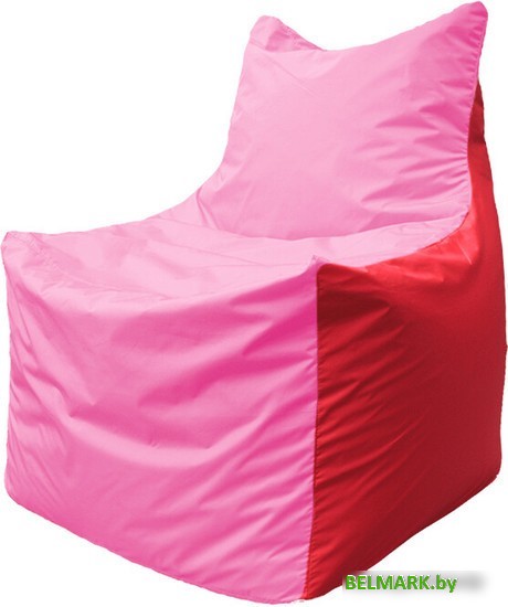 Кресло-мешок Flagman Фокс Ф2.1-199 (розовый/красный) - фото
