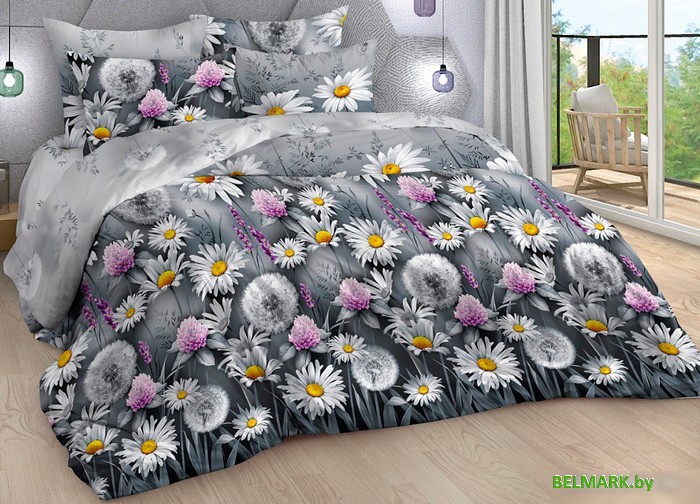 Постельное белье Milanika Пелагея Евро (бязь) - фото