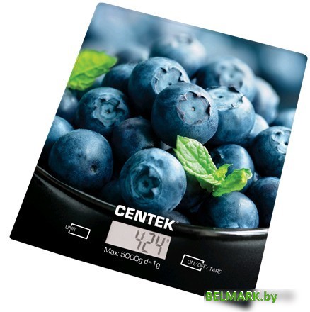Кухонные весы CENTEK CT-2462 Голубика - фото