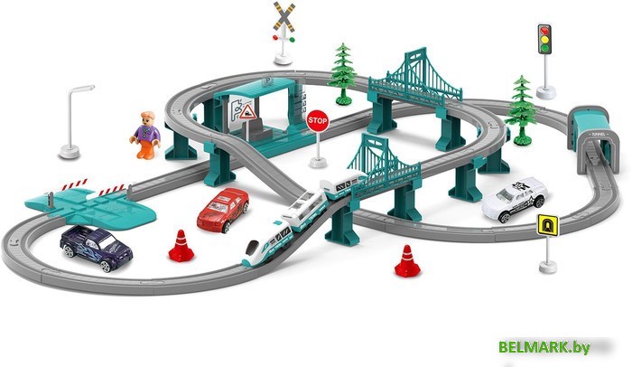 Набор железной дороги Givito Мой город G211-019 - фото