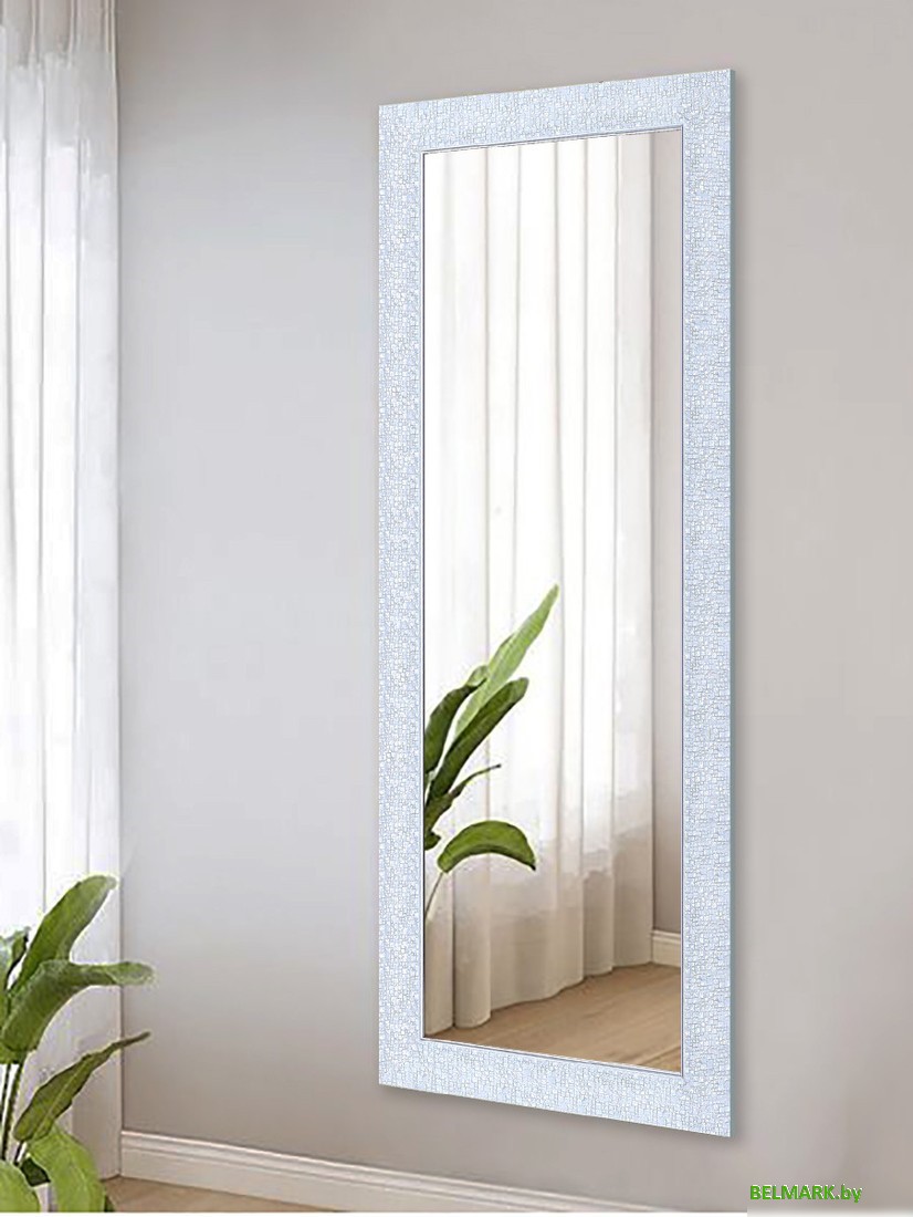 Зеркало Декарт Настенное в раме 8Л2723 (белый перламутр) - фото2