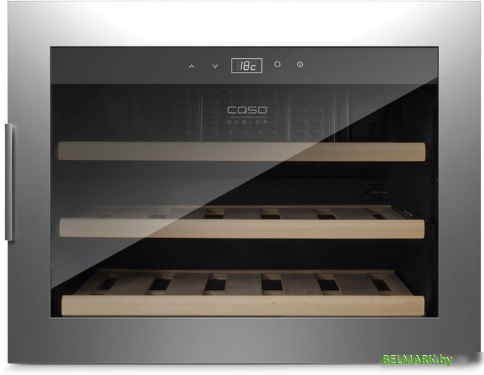Винный шкаф CASO WineSafe 18 EB Inox - фото2