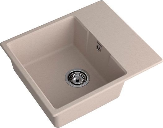 Кухонная мойка GranFest Urban GF-UR-658L (песочный) - фото2