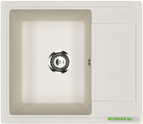 Кухонная мойка Practik PR-M 575-001 (белый камень) - фото