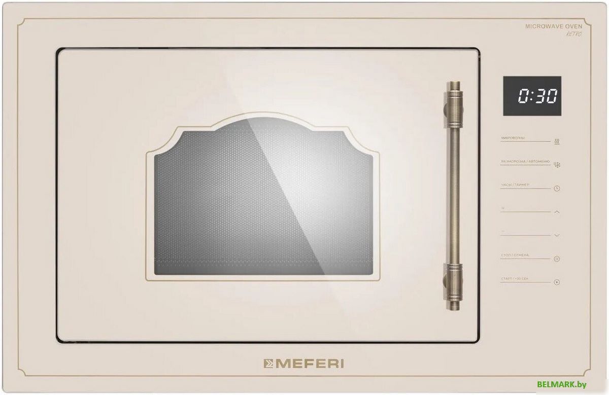 Микроволновая печь Meferi MMO6025BG Retro - фото