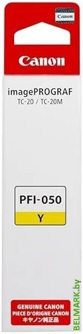 Чернила Canon PFI-050Y Yellow 5701C001 - фото
